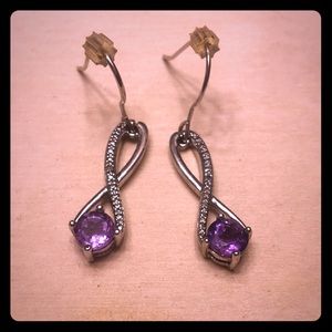 Sterling Silver Infinity Earrings